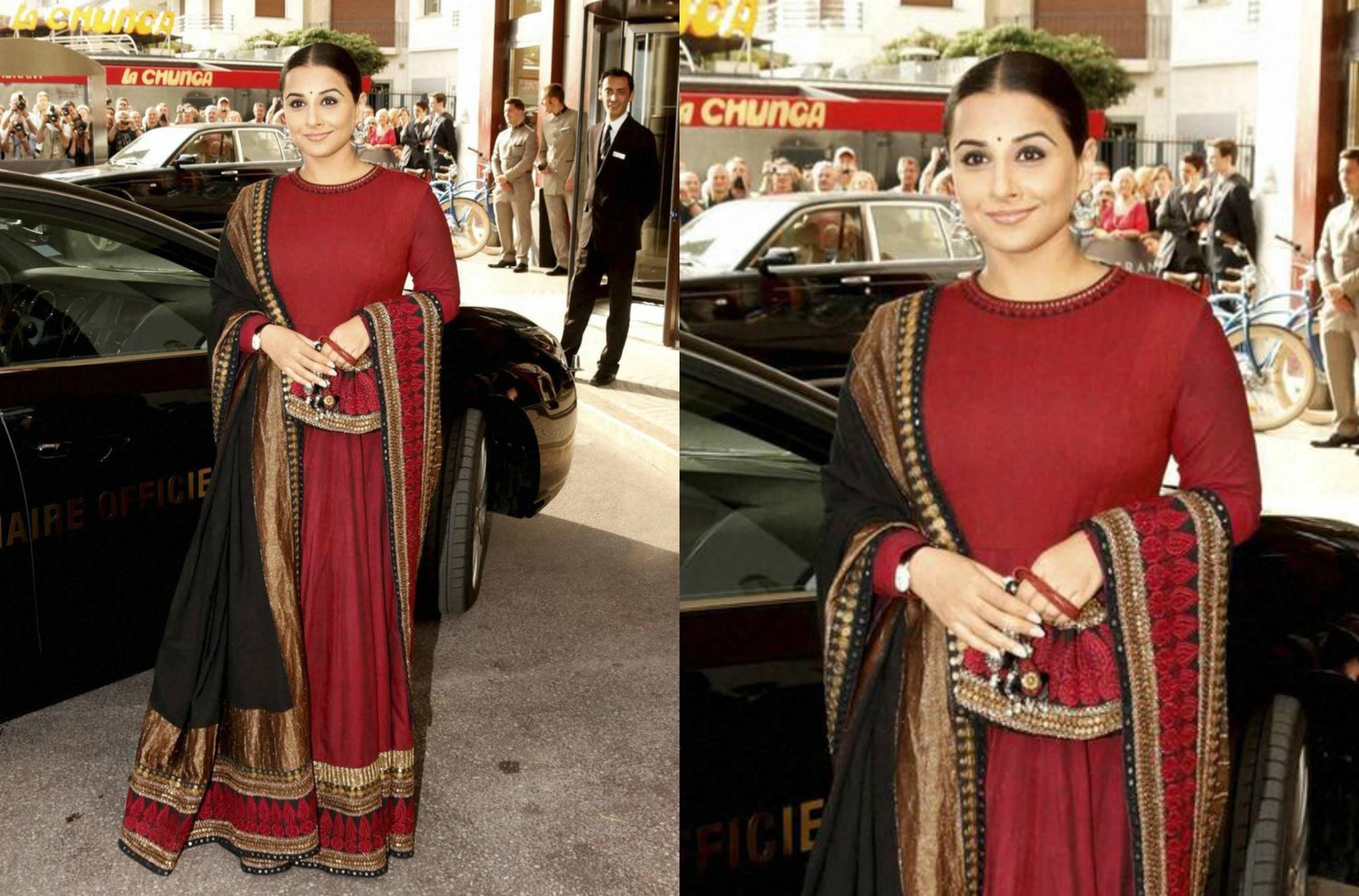 Vidya Balan – in all her majestic grandeur, during 2013 Cannes Films Festival