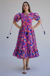 Multi Colored Rayon Digital Printed Kurti