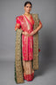 Cream Uppada Silk All Over Woven Traditional Saree - cream silk saree
