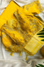 Yellow Tissue Silk Saree with Readymade Blouse - yellow silk saree