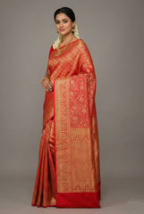 Pink Traditional Woven Kanchipuram Saree