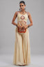 Cream Embroidery Mirror Worked Co-Ord Set with Mirror Work