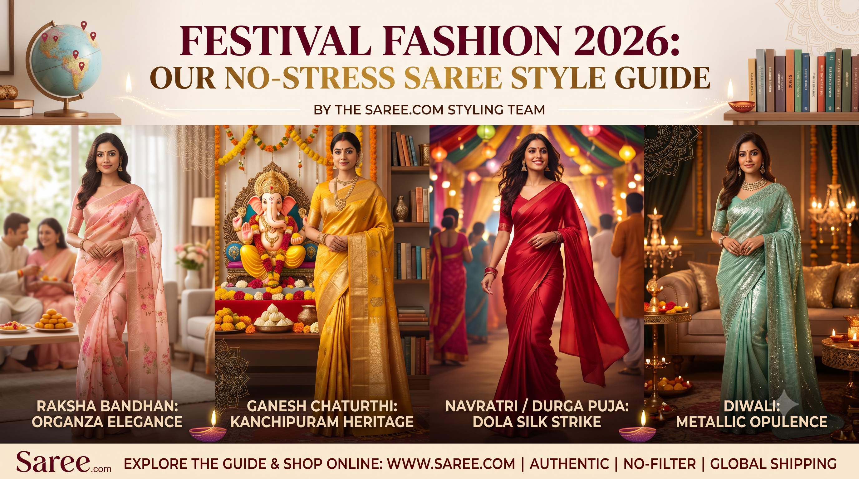 Festival Fashion 2026: Trending Saree Styles