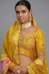 Silk Sequin Embroidered Lehenga