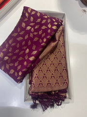 PURPLE SAREE - I3006AN1SA44Q70292