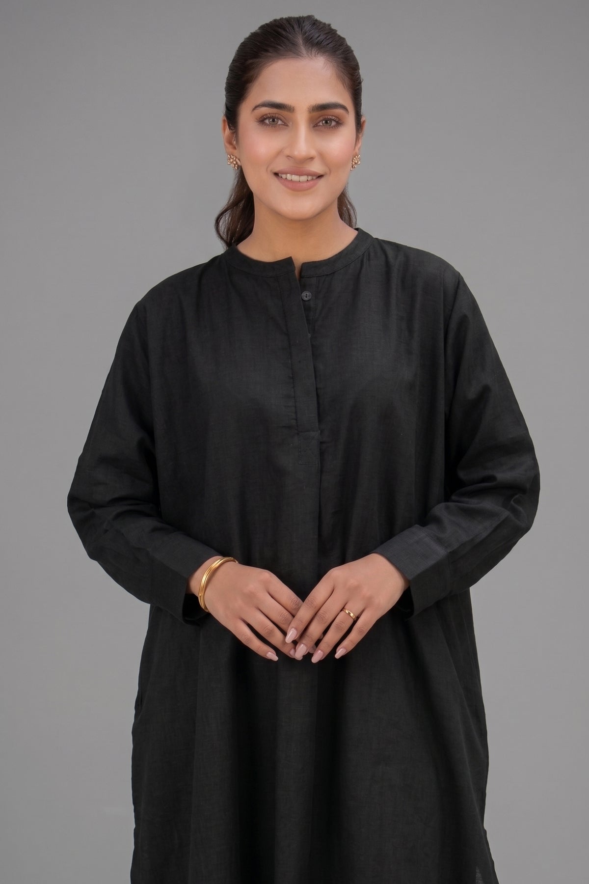 Onyx Night Long-Sleeve Pure Cotton Co-ord Set