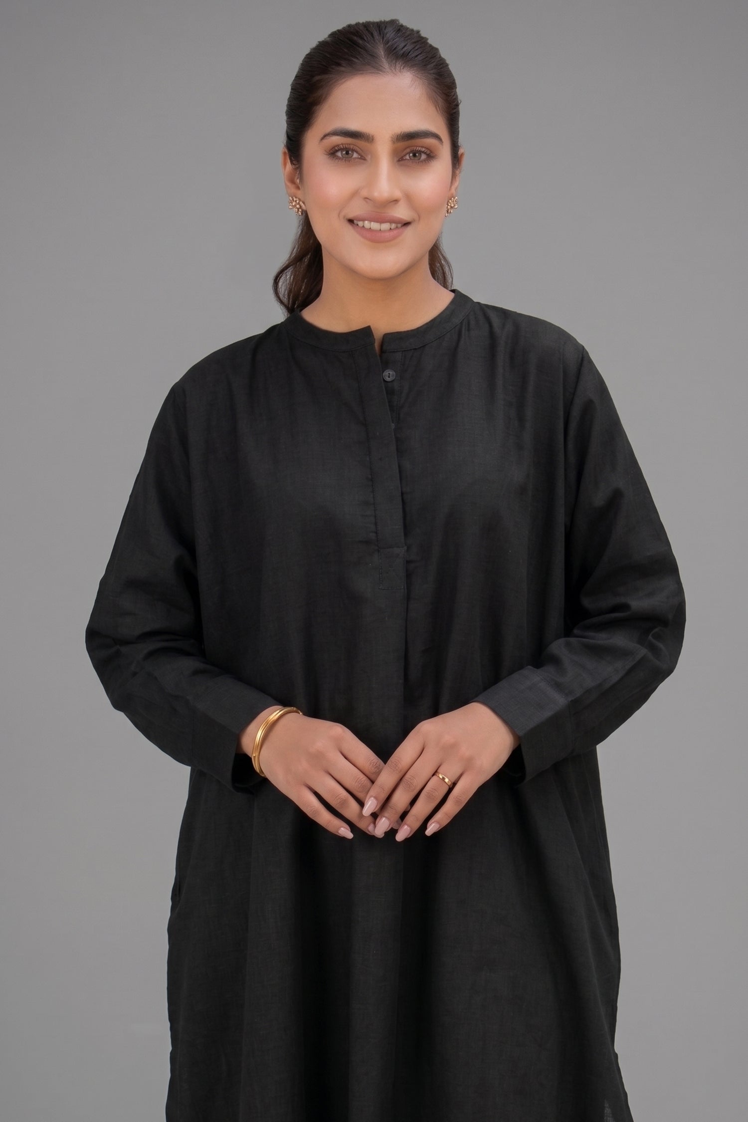 Onyx Night Long-Sleeve Pure Cotton Co-ord Set