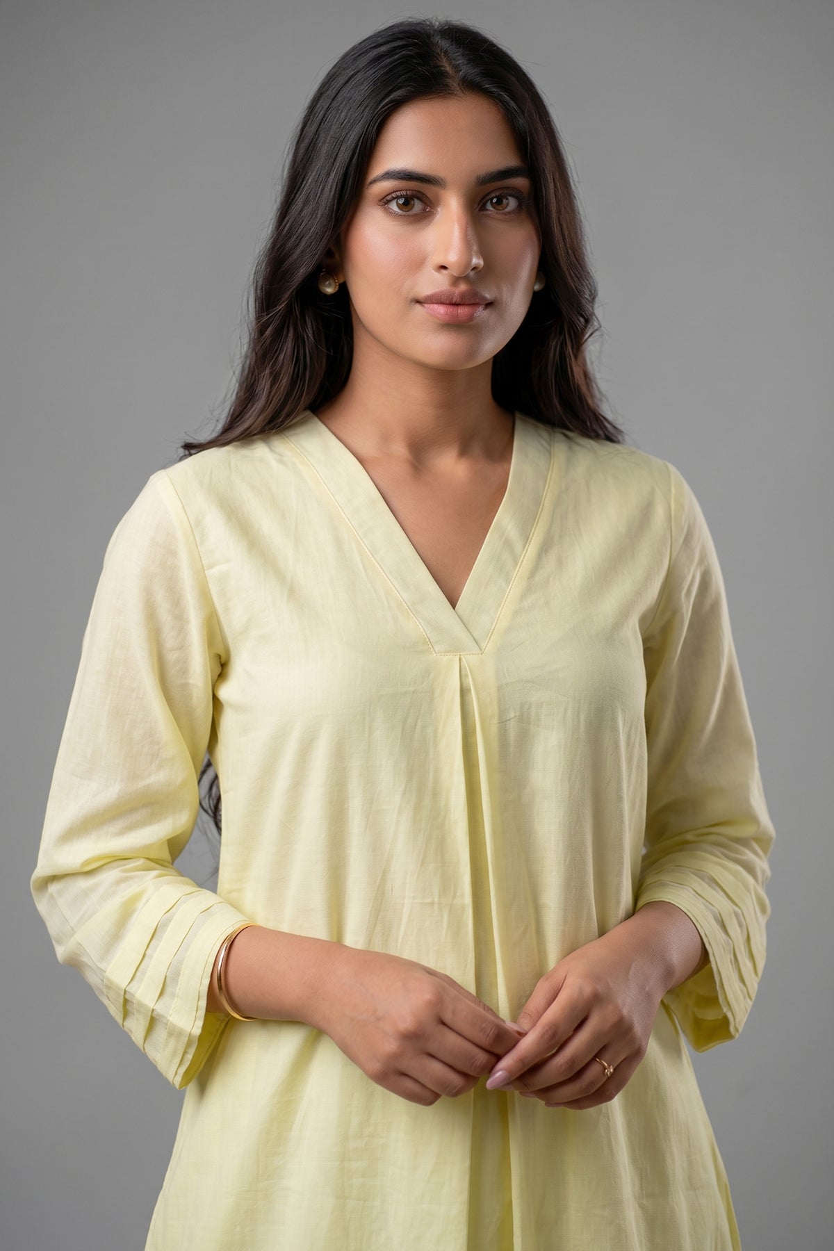 Serene Off White Tunic and Pant Set