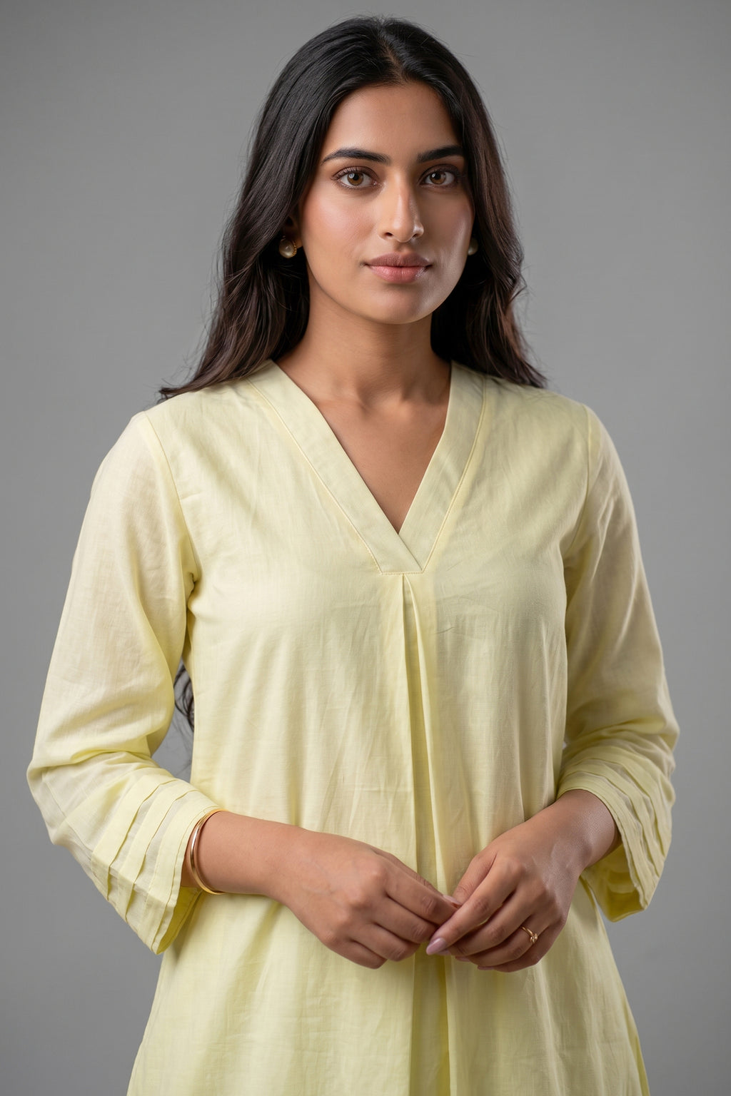 Serene Off White Tunic and Pant Set