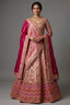 Golden Tissue Paithani Heritage Lehenga Set with Zardosi Embroidery Work