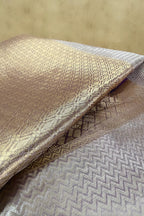 Golden Kanchipuram Tissue Silk Woven Saree - gold silk saree