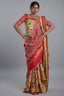 Light Yellow Silk Tradiitonal Checks Patola Printed Saree - yellow silk saree patola