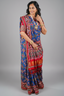 Blue Silk Traditional Patola Saree - blue silk saree patola