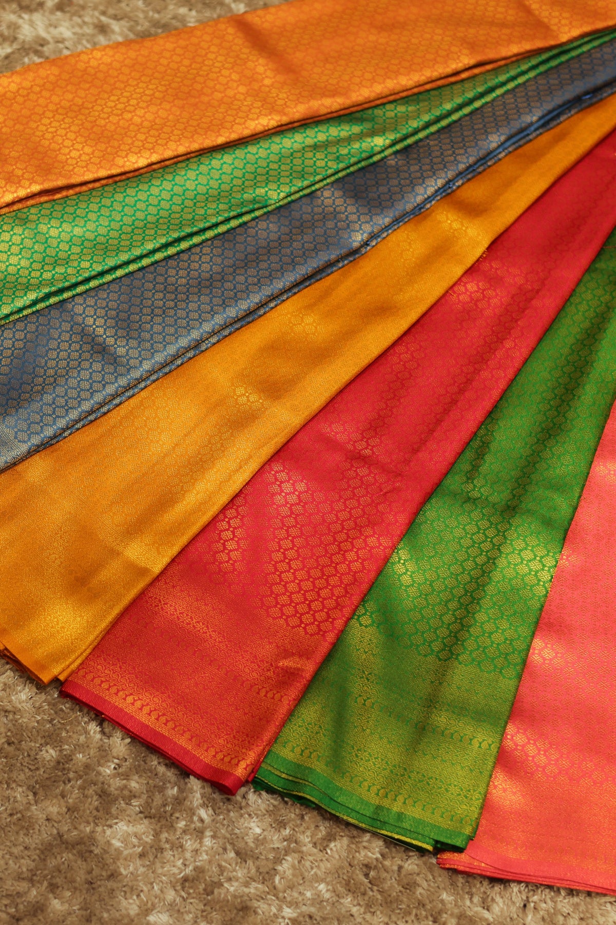 Brocade Silk Banarasi Woven Saree