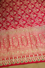 Rani Pink Banarasi Silk