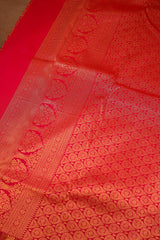 Pink Traditional Woven Kanchipuram Saree