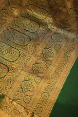 Green Kanchipuram Silk Woven Traditional Saree