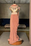 Pink Lycra Net Pre Draped Saree with Structured Blouse - red net saree