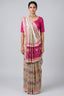 Golden Tissue Traditional Bird Motif Saree with Handwork Patola Pallu and Border