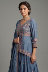 Peplum Lehenga Set