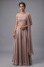 Dusty Pink Chiffon Silk Sequin and Cutdana Worked Crop Top Palazzo Set with Dupatta