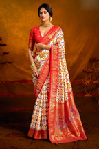 Art Silk Patola Printed Saree