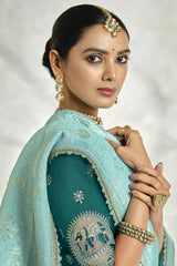 Silk Saree with Weaving