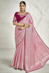 Silk Saree with Weaving