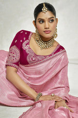 Silk Saree with Weaving