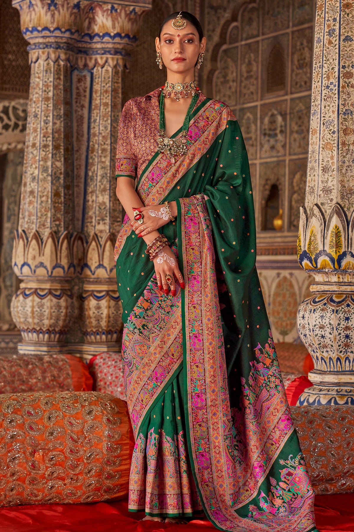 Art Silk Printed Saree