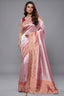 Light Baby Pink Tissue Silk Saree