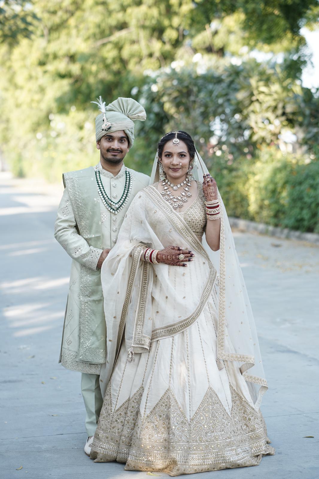 Saree.com customer wearing Indian occasion wear