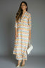 Multi Colored Muslin Zigzag Printed Kurti