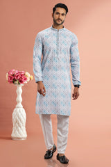 Digital Cotton Printed Kurta Pajama