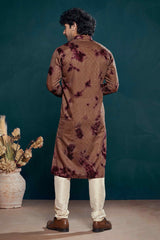 Viscose Kurta Pajama with Embroidery
