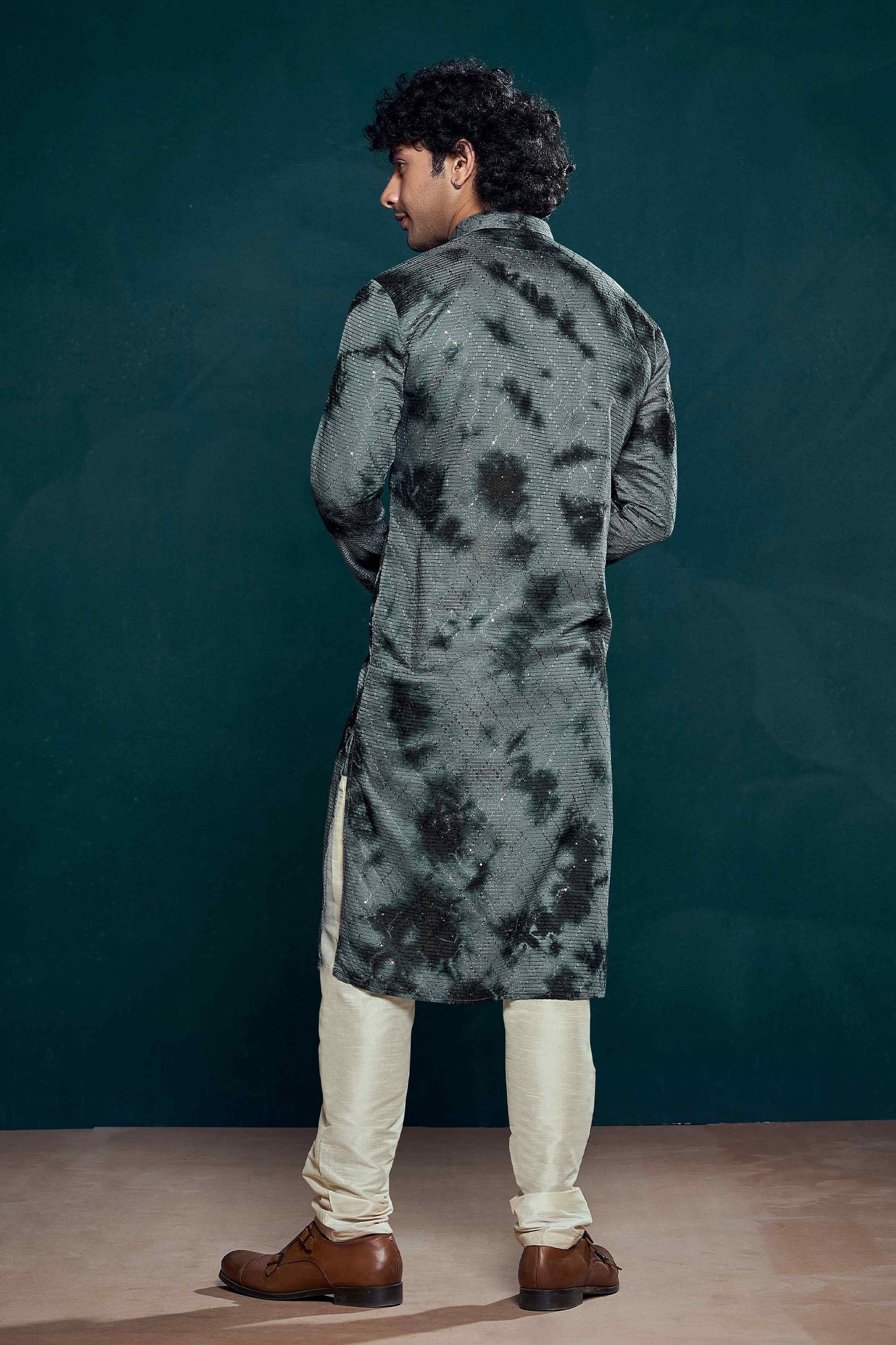 Viscose Kurta Pajama with Embroidery