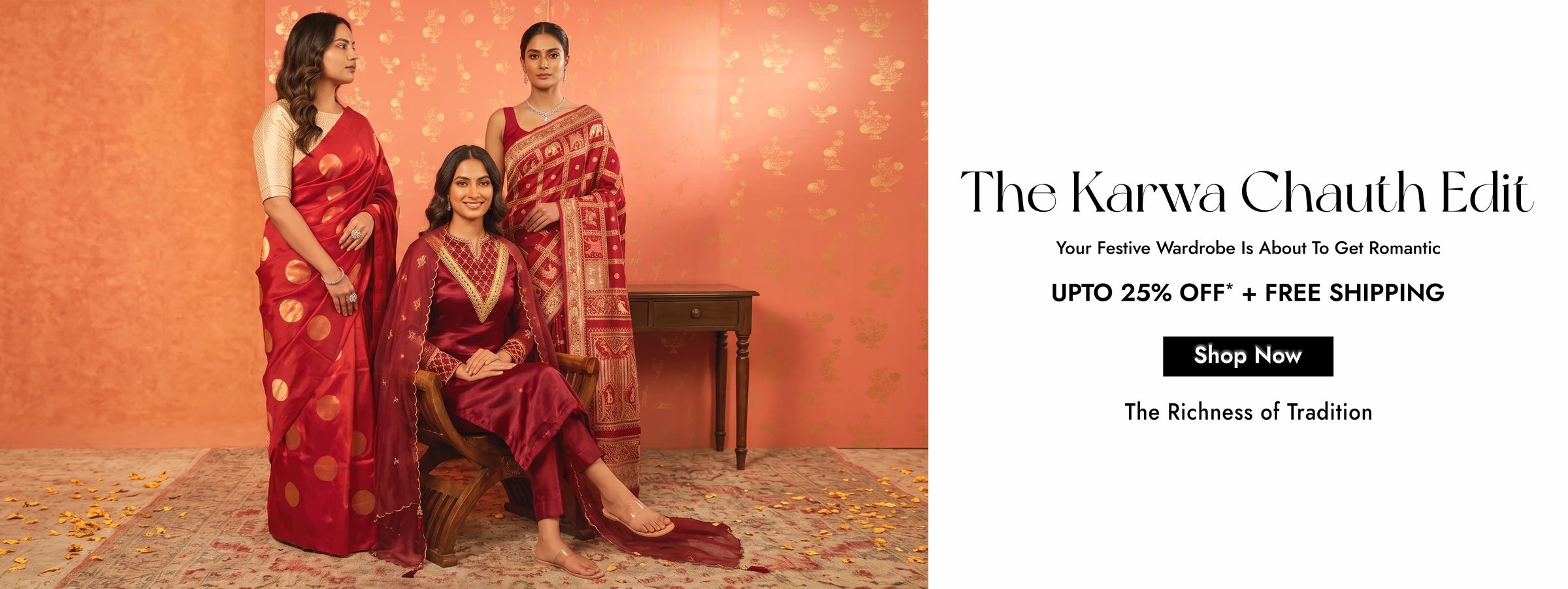 The Karwa Chauth Edit — festive Indian occasion wear