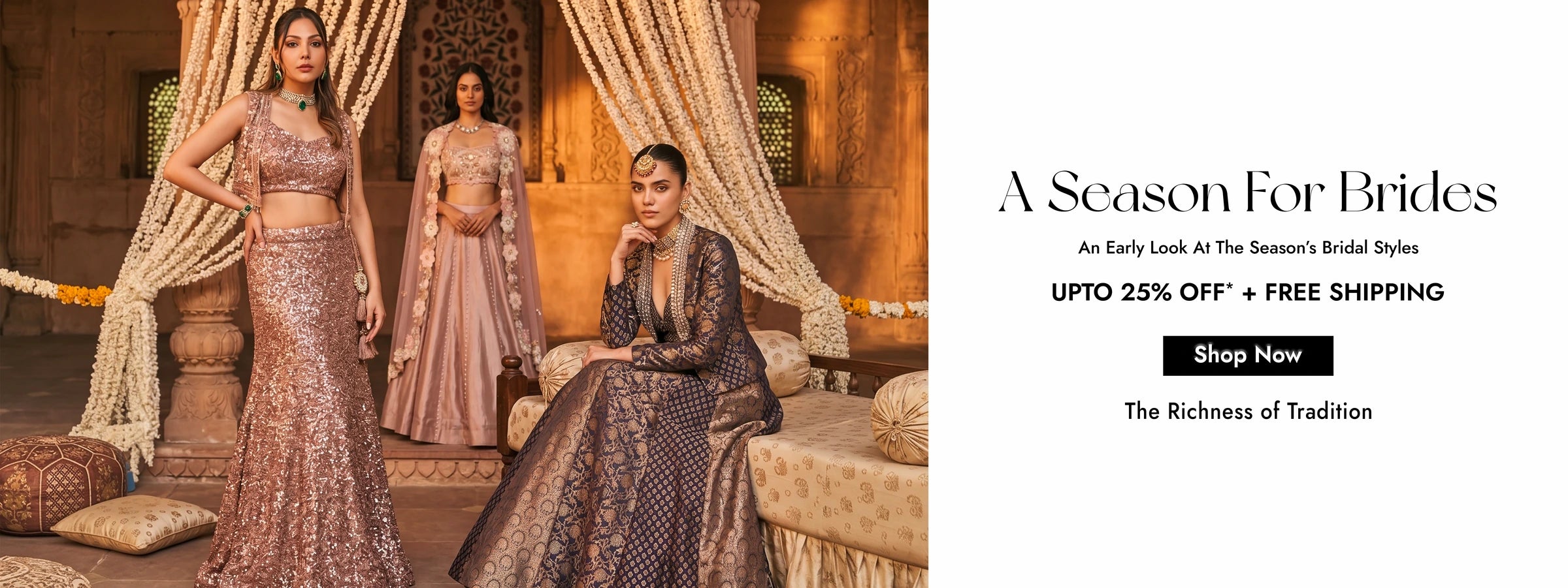 A Season For Brides — festive Indian occasion wear