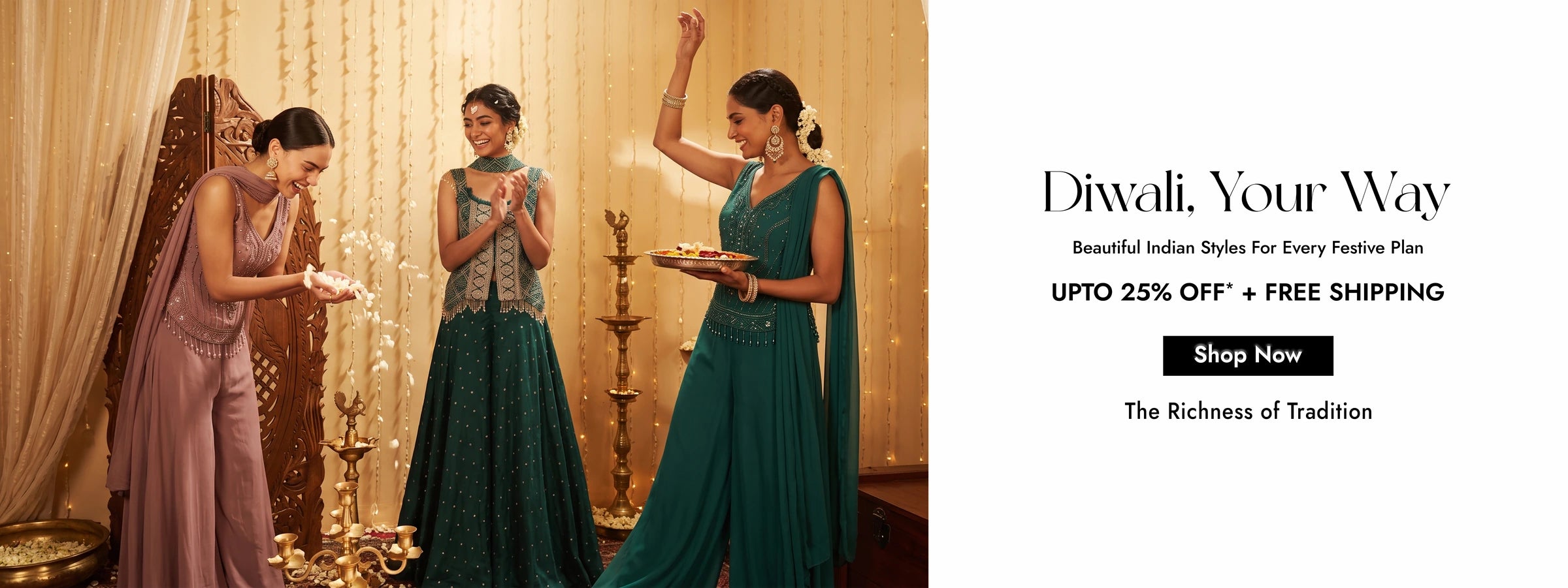 Saree.com — Diwali, Your Way